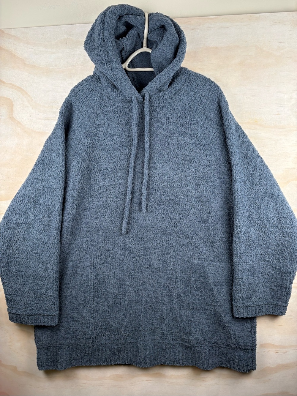 Sunday Citizen Snug Blanket Hoodie Pullover Gray Women's US Size O/S